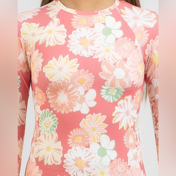 Girls' Vintage Mood Story Long Sleeve Surfsuit size 10 - Picture 2 of 10